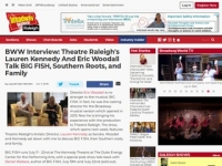 BWW Interview (VIDEO): Theatre Raleigh's Lauren Kennedy And Eric Woodall Talk BIG FISH, Southern Roots, and Family