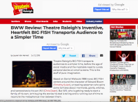 BWW Review: Theatre Raleigh's Inventive, Heartfelt BIG FISH Transports Audience to a Simpler Time