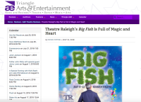 Triangle A&E Review: Theatre Raleigh’s Big Fish Is Full of Magic and Heart