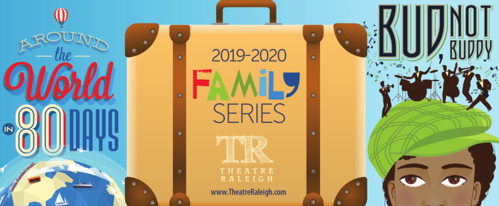 Family Series 19-20 Design with a suitcase in the center